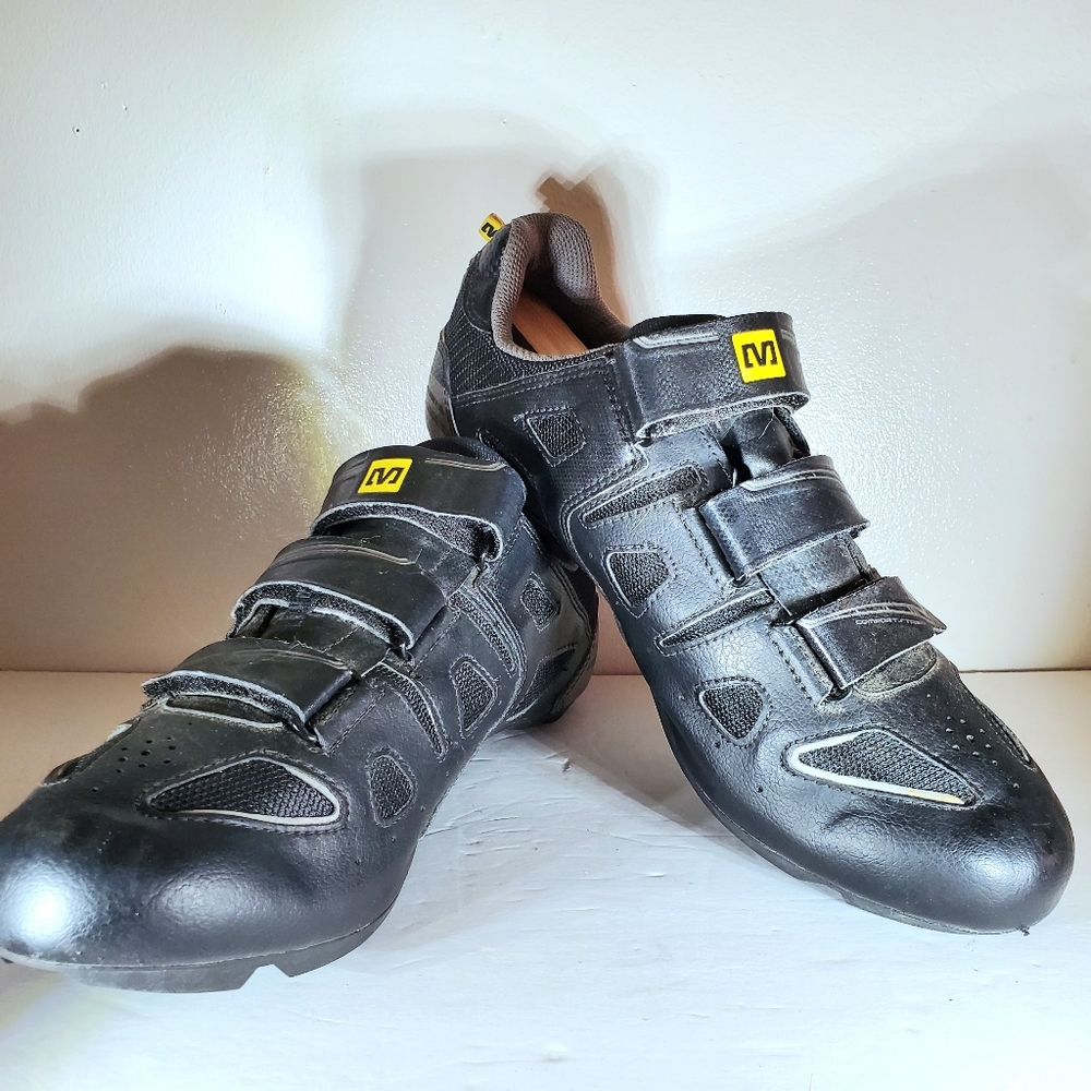 Mavic Bike Shoes Black Contagrip Ergofit 300124